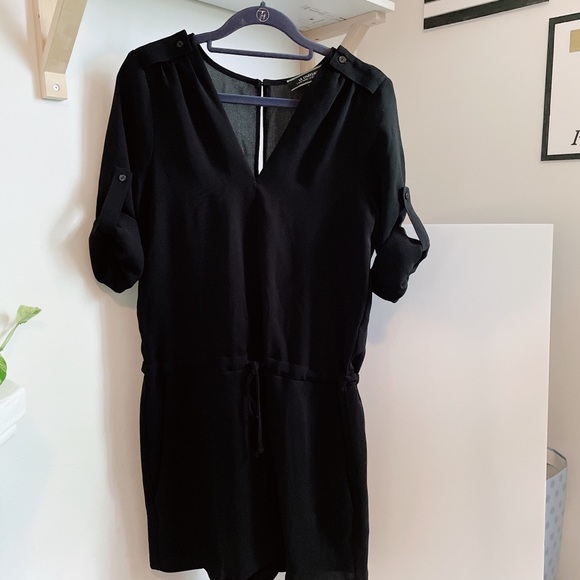 Long-sleeve romper black - Picture 2 of 5